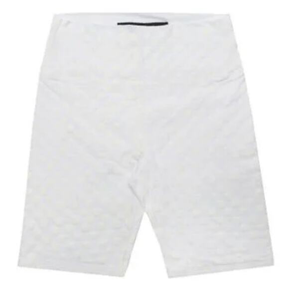 La Detresse Pants - LA DETRESSE White Widow activewear athletic athleisure bike shorts Size XS NEW